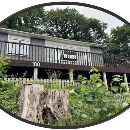 180 River View Cabin Caeathro エクステリア 写真
