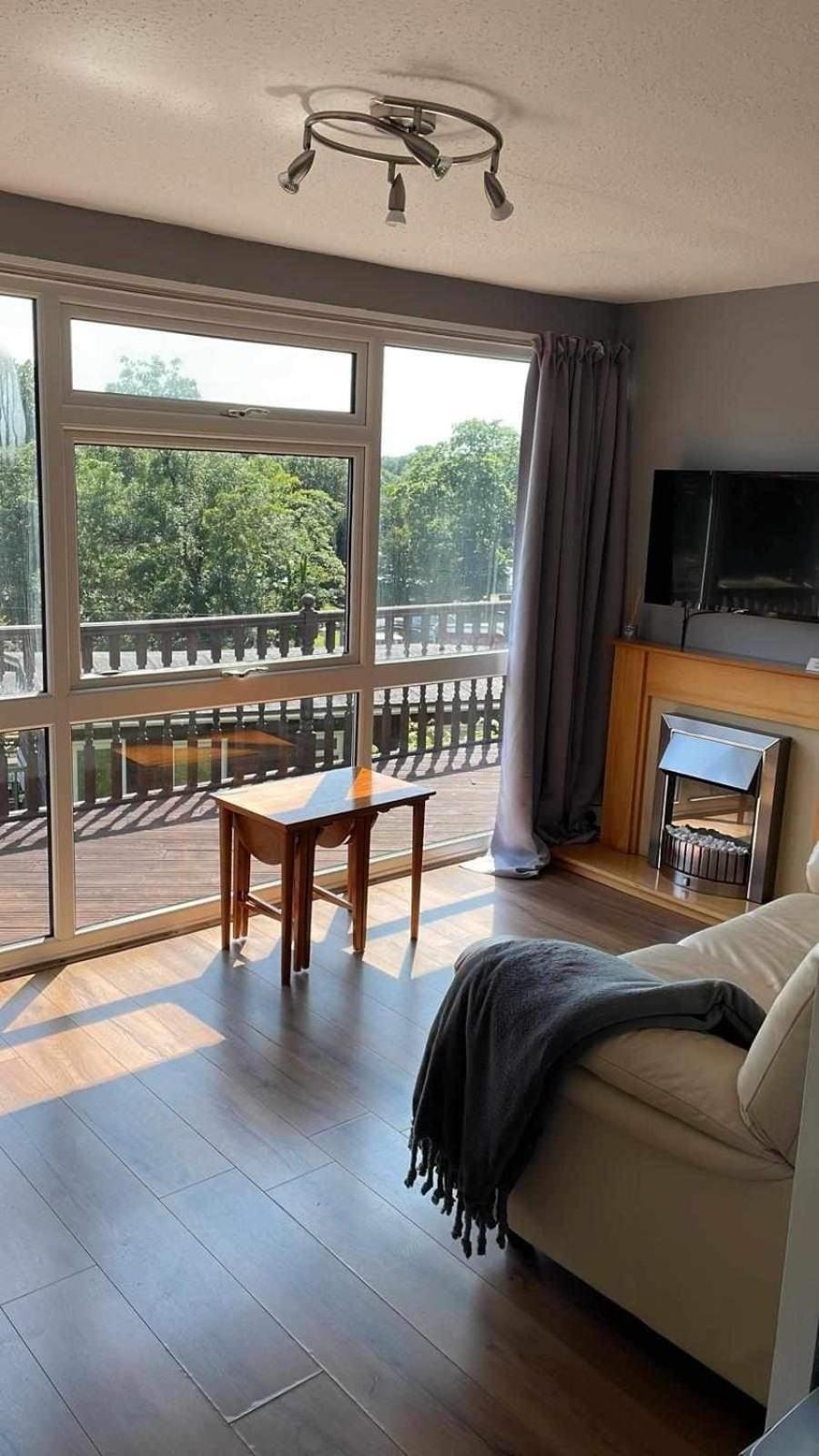180 River View Cabin Caeathro エクステリア 写真