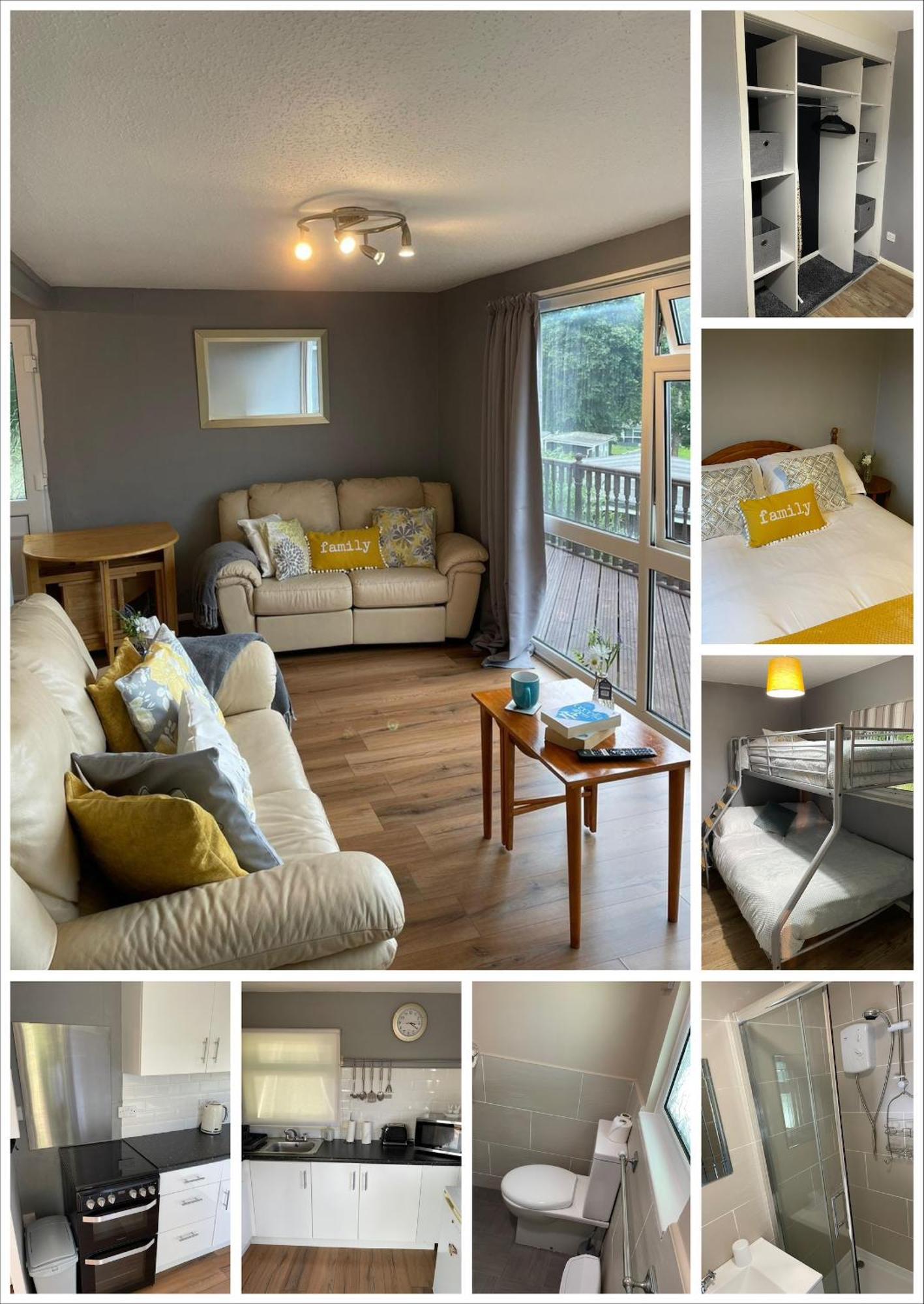 180 River View Cabin Caeathro エクステリア 写真