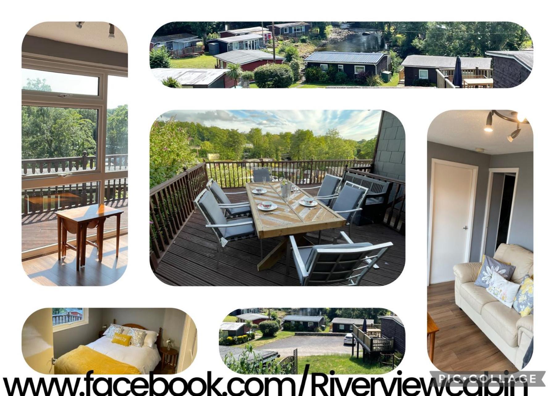 180 River View Cabin Caeathro エクステリア 写真